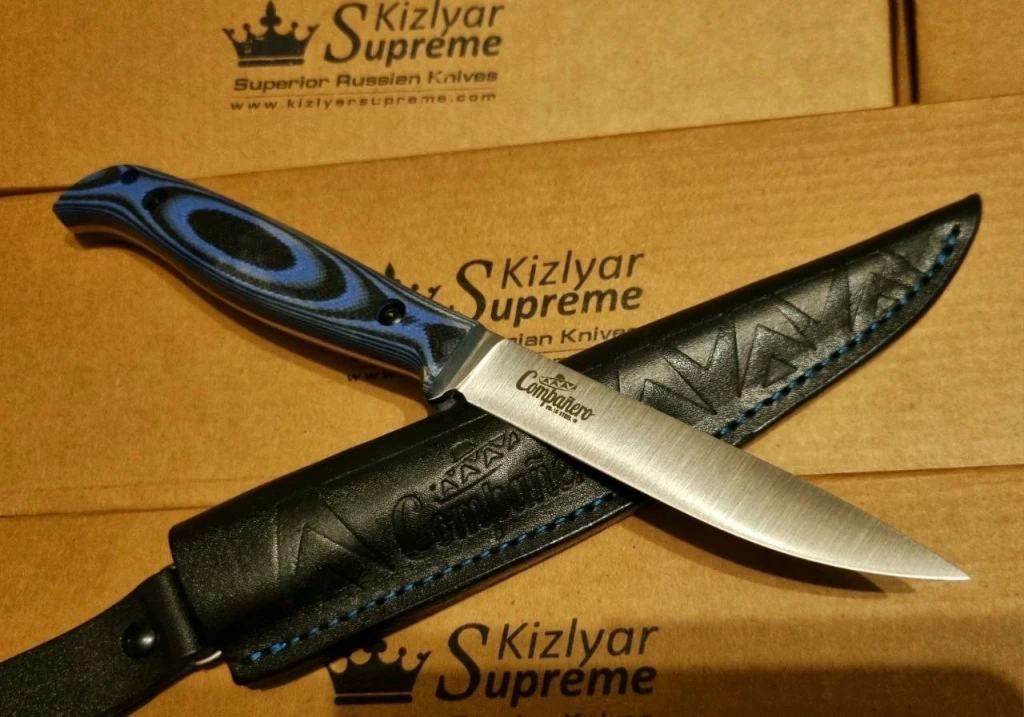 Нож Kizlyar Supreme Companero VG-10 Crio закалка