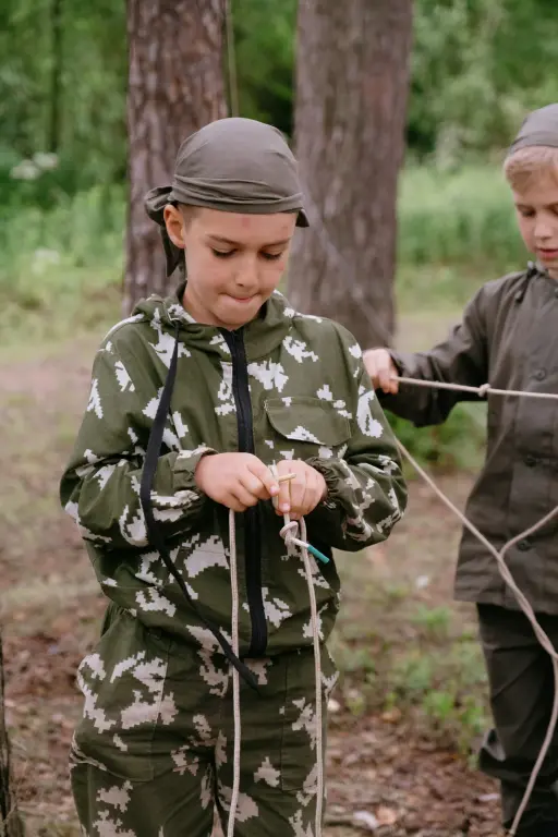 Мужское воспитание на каникулах