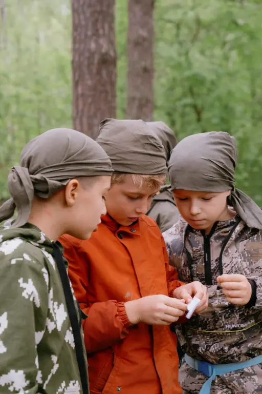 Мужское воспитание на каникулах