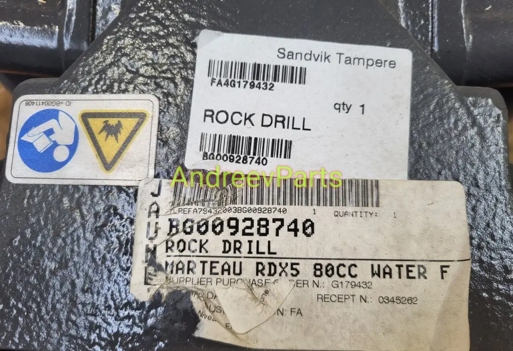 Гидравлический перфоратор Sandvik RDX5