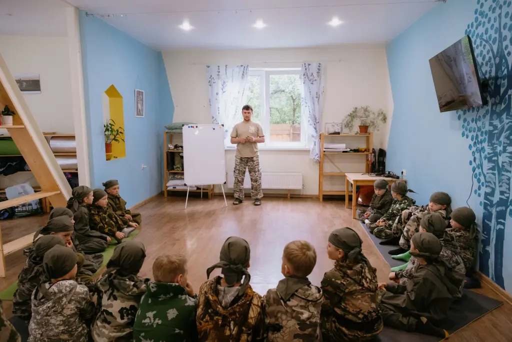 Мужское воспитание на каникулах