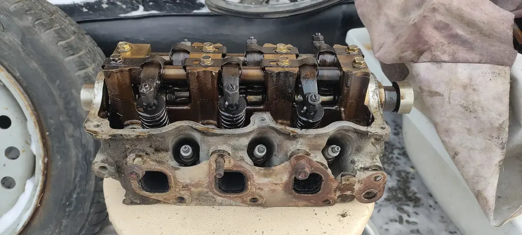 ГБЦ daewoo matiz 0.8 F8CV модуль