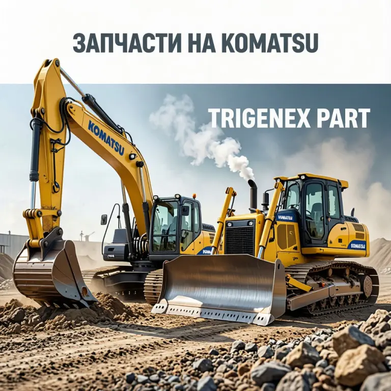 ЗАПЧАСТИ ДЛЯ СПЕЦТЕХНИКИ KOMATSU — ОРИГИНАЛ И КАЧЕСТВЕННЫЕ АНАЛОГИ
