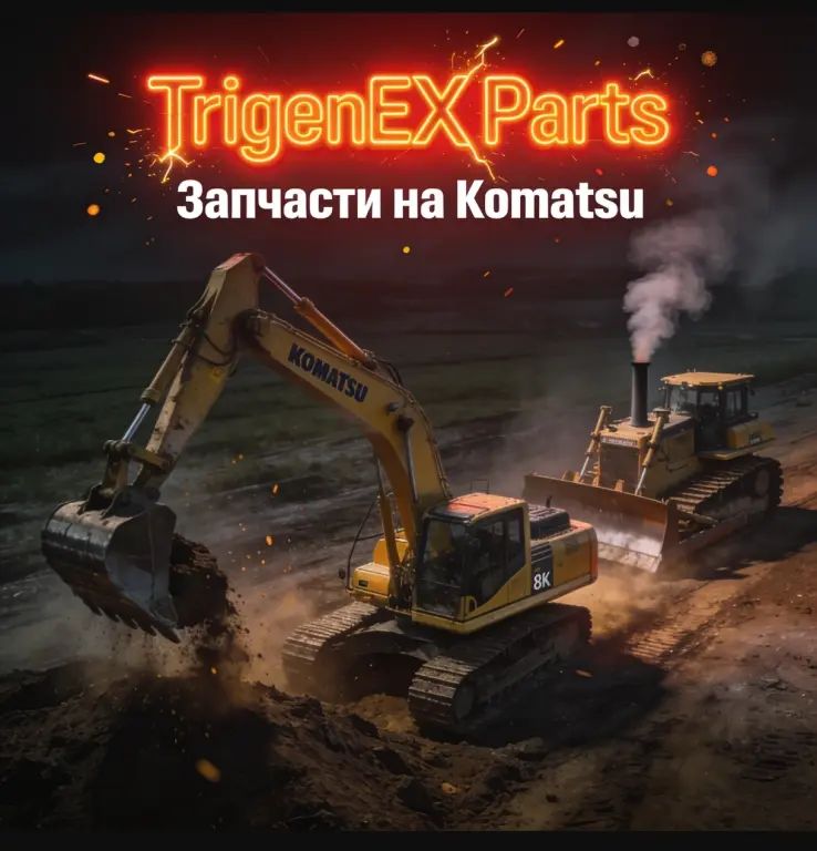 ЗАПЧАСТИ ДЛЯ СПЕЦТЕХНИКИ KOMATSU — ОРИГИНАЛ И КАЧЕСТВЕННЫЕ АНАЛОГИ