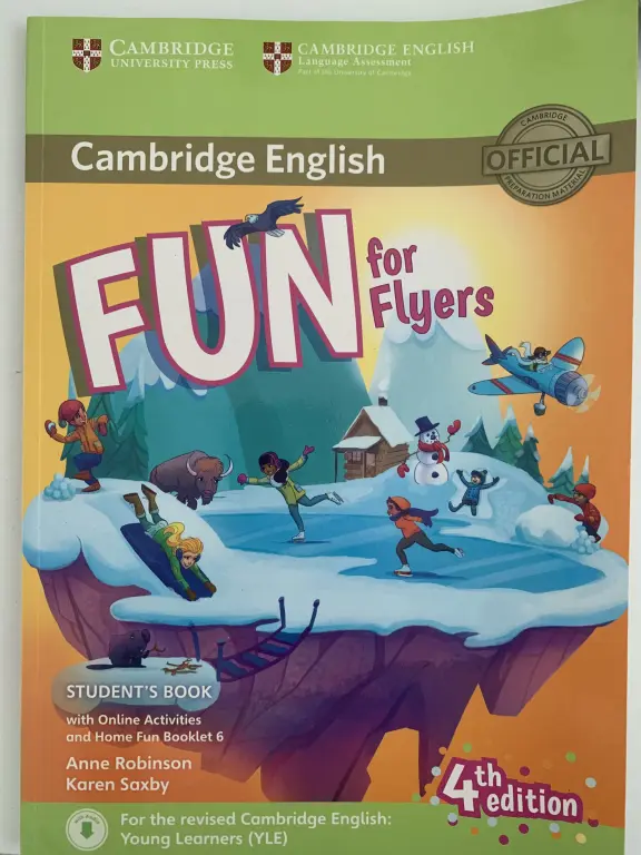 Учебник по Английскому языку FUN for flyers