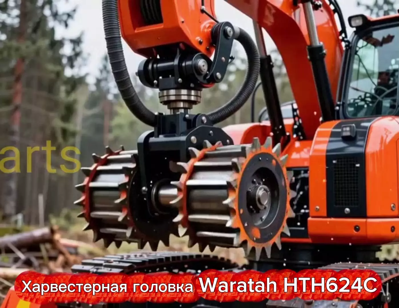 Продаётся харвестерная головка Waratah HTH624C